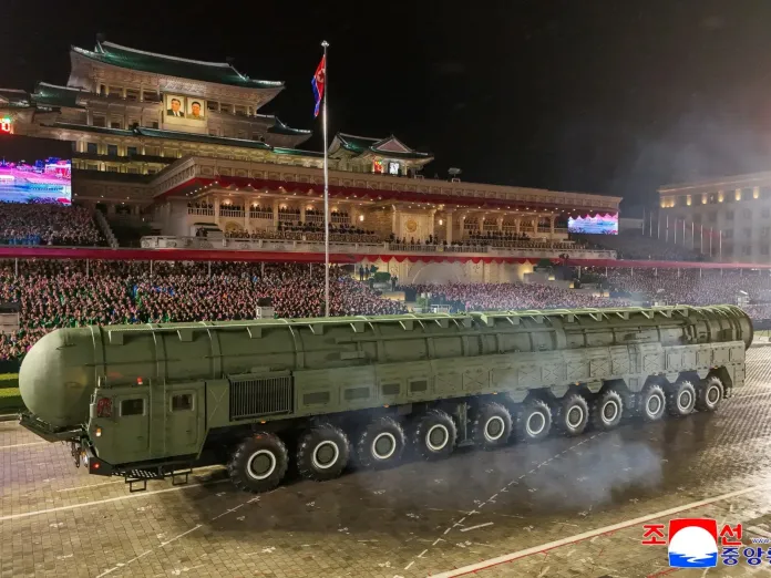 North Korea unveils 'most powerful' ballistic missile
